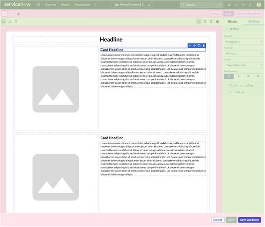 Allows you to determine action based on color background selected