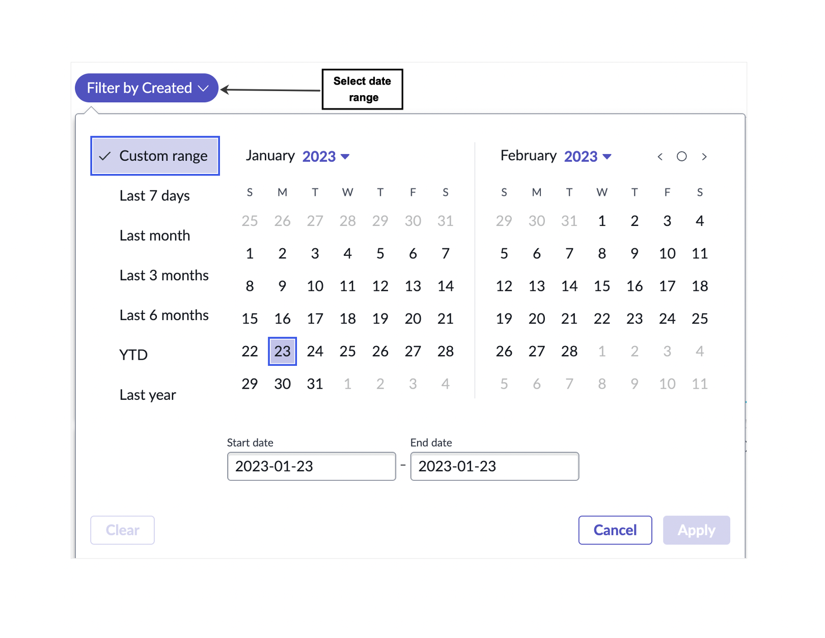 Issue Auto Resolution for HR dashboard date filter.