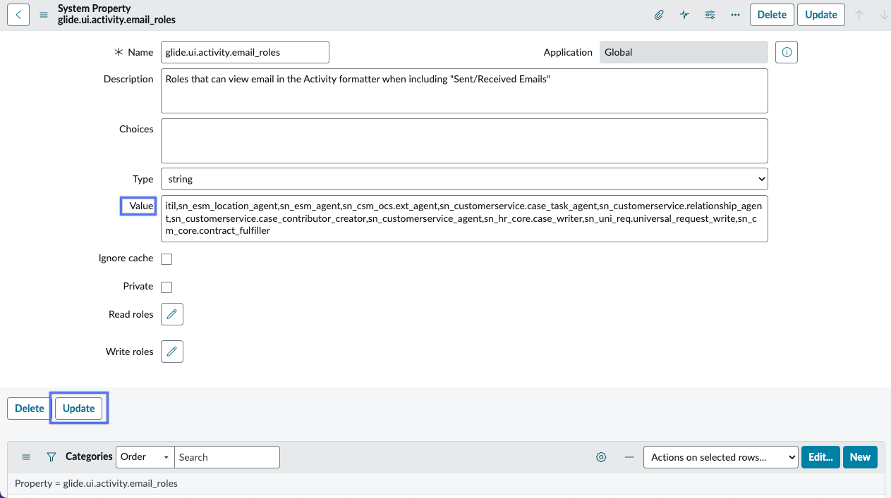 Add roles using system properties