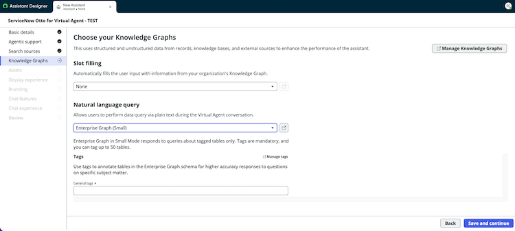 Fields to add workspace tags.