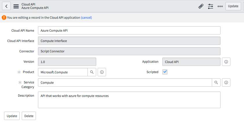 Azure Compute-API