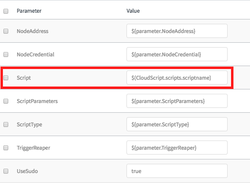 Skriptparameter