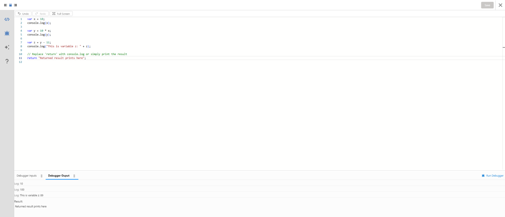 Console.log
