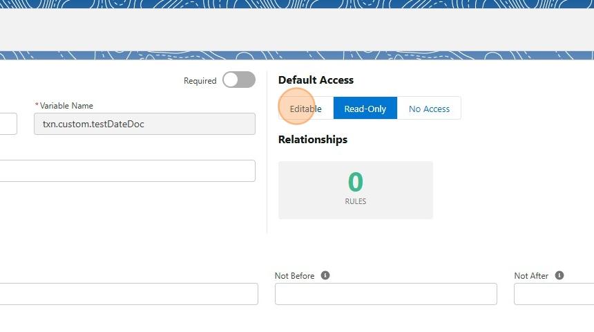 Default access