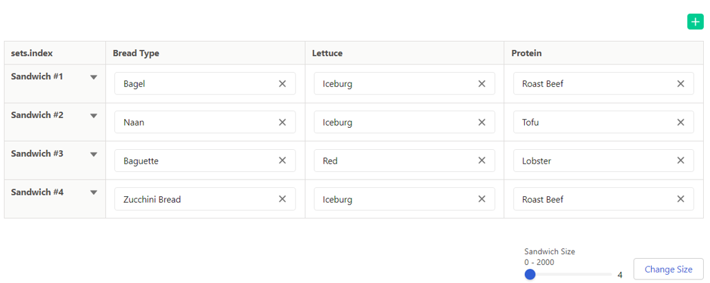 Message settings