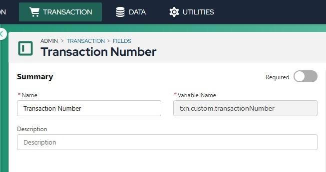 Number field options