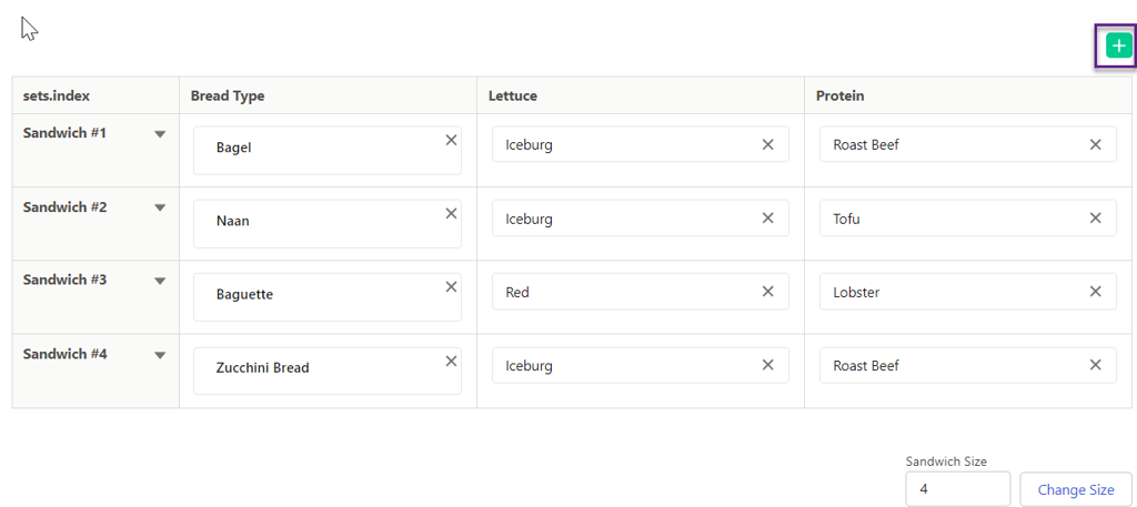 Message settings