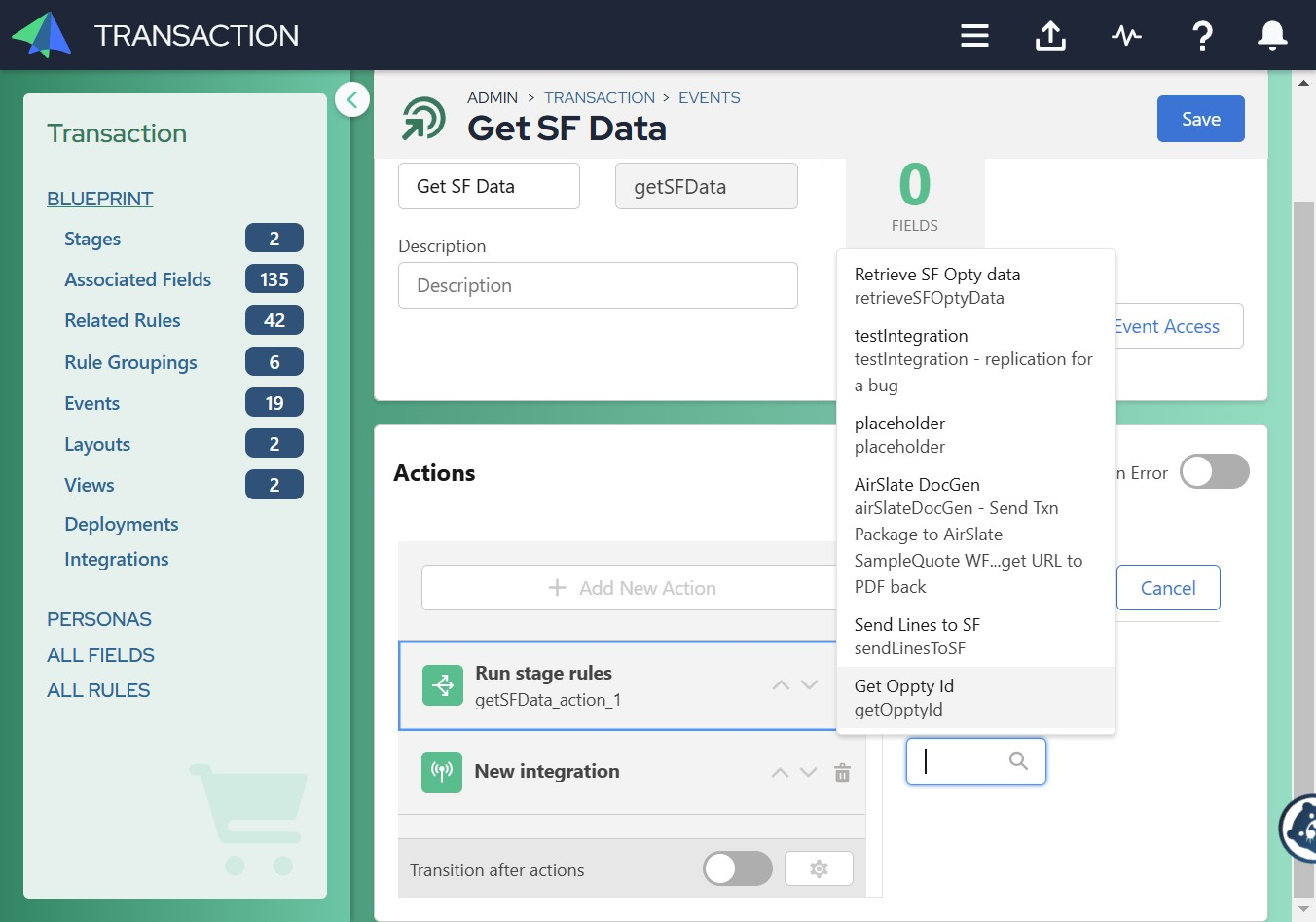 Add Integration