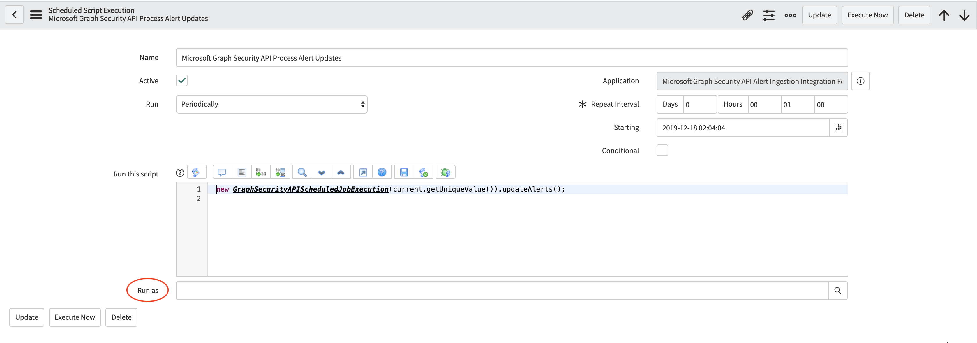 Microsoft Graph 보안 API: 도메인 분리 I