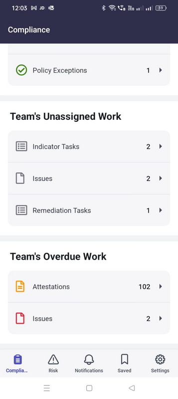Applet de certificações realçado.