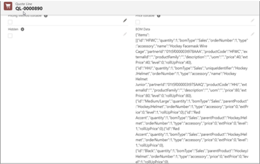 Script de ligne de devis