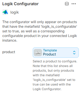 Instructions relatives au bloc d’application pour une page de produit