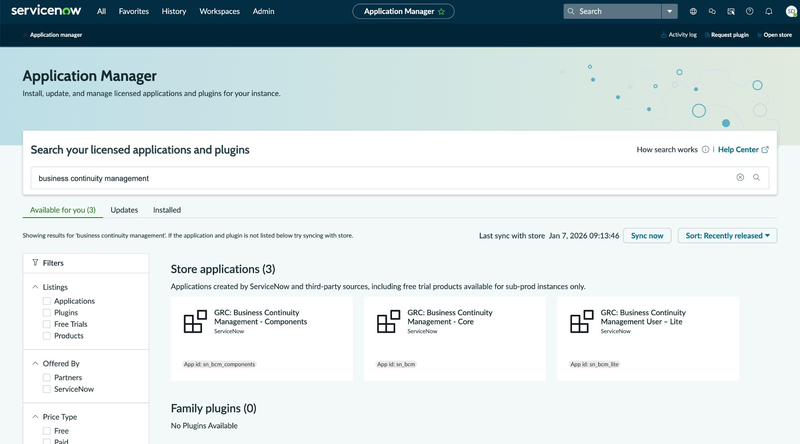 Application manager.