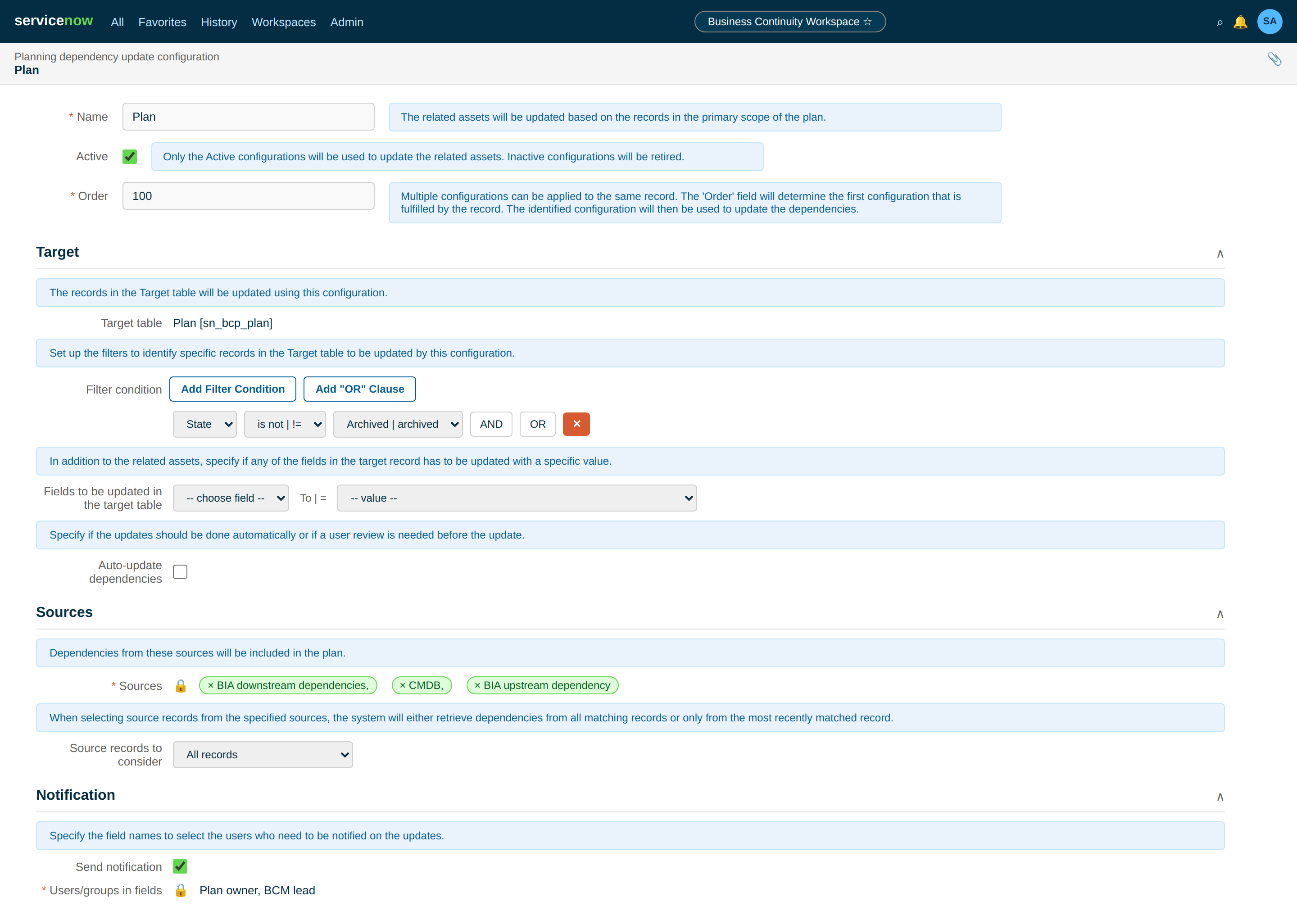 Updating the BCP dependencies.