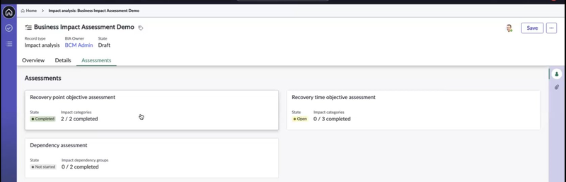 Assessment submitted.