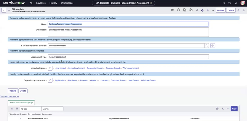 BIA template Legacy assessment.