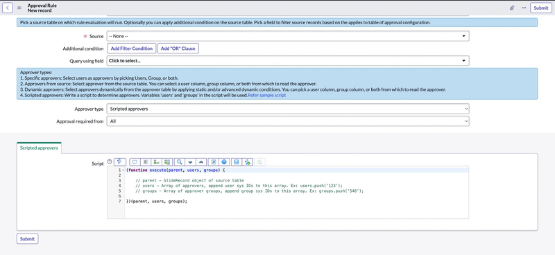 Sample script