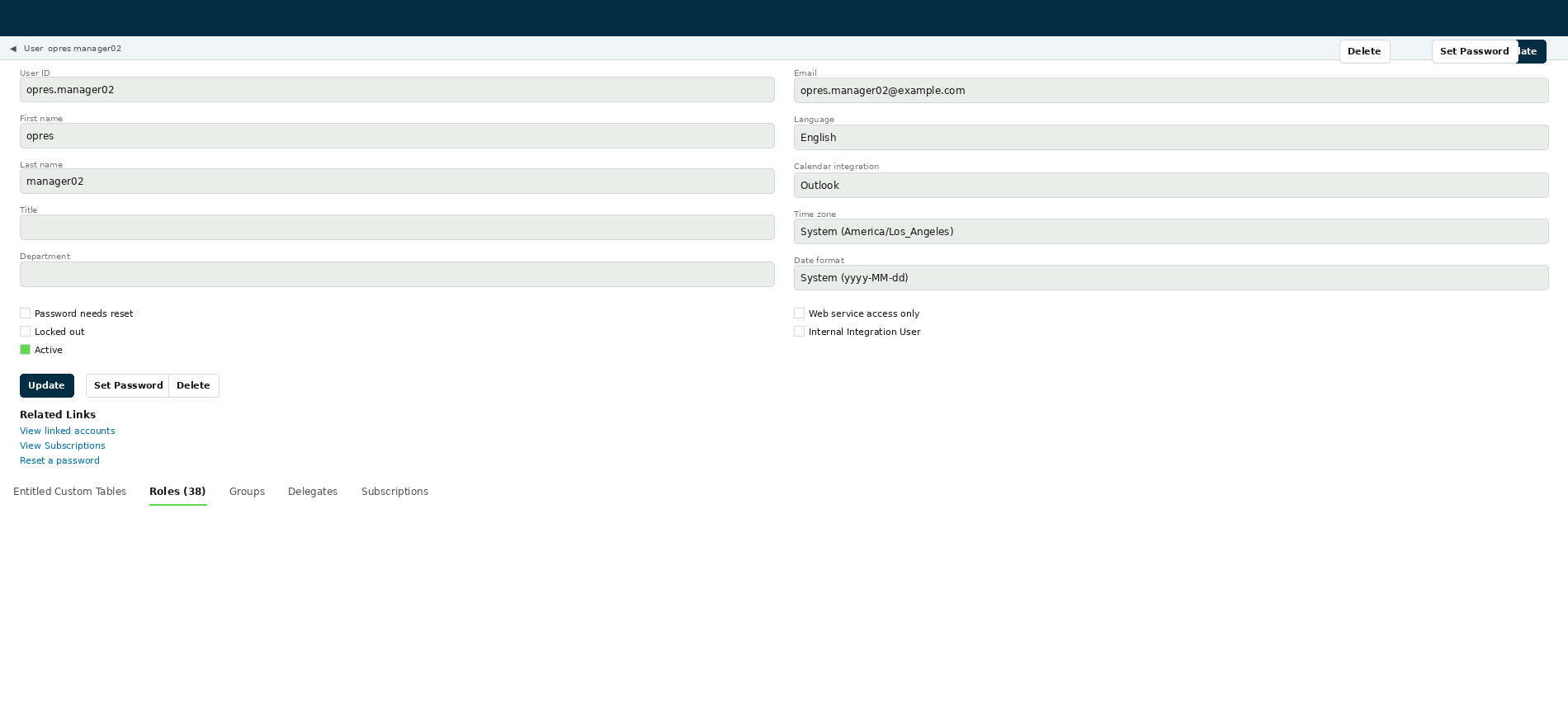 Assign the itil user role-step-1.