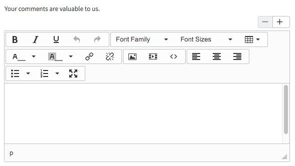An HTML variable