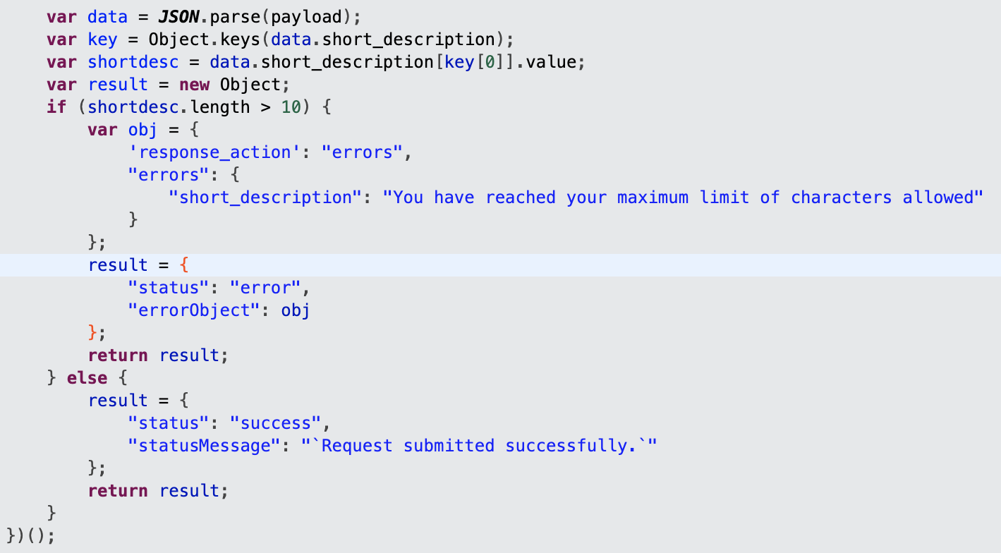 Validation du script.