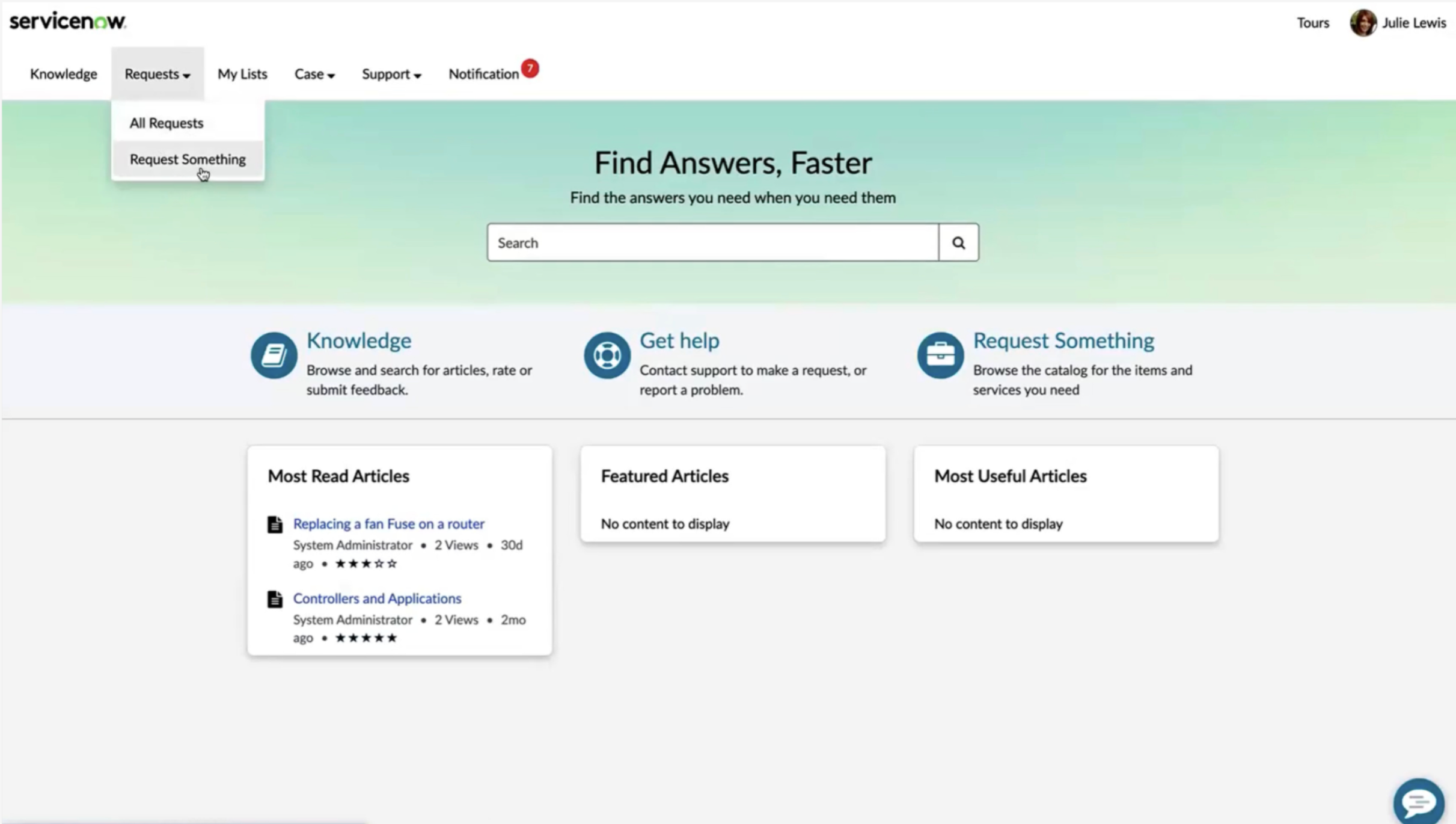 CSM portal