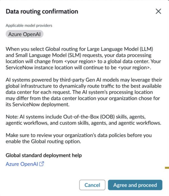 Data routing confirmation