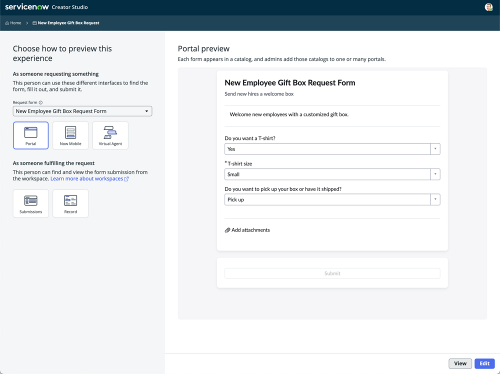 Preview how your app will look
