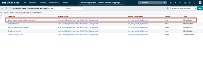 Knowledge Based Question Service Mapping - Result