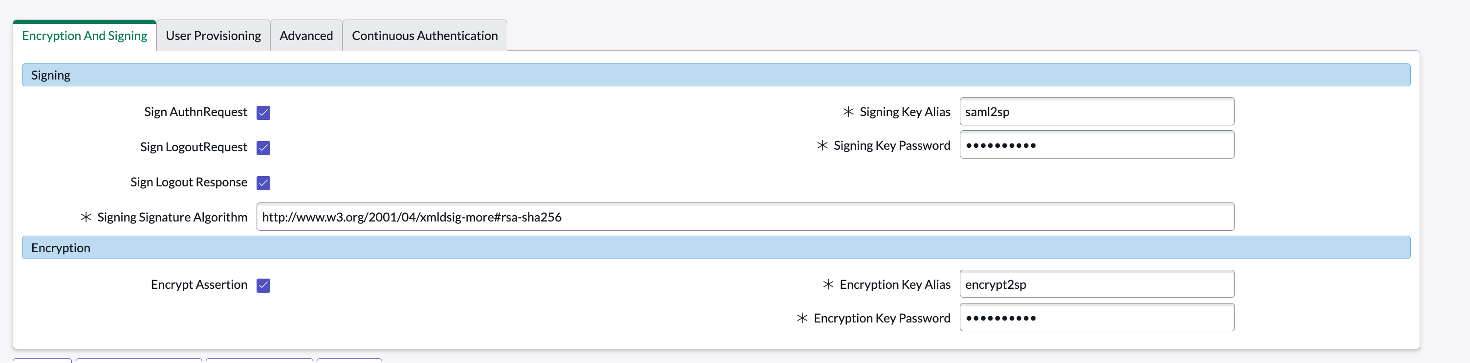 Encryption And Signing