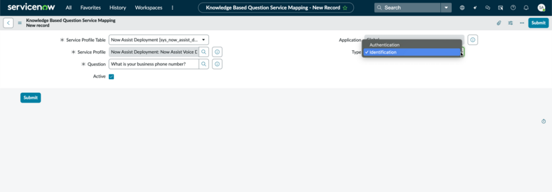 Knowledge Based Question Service Mapping