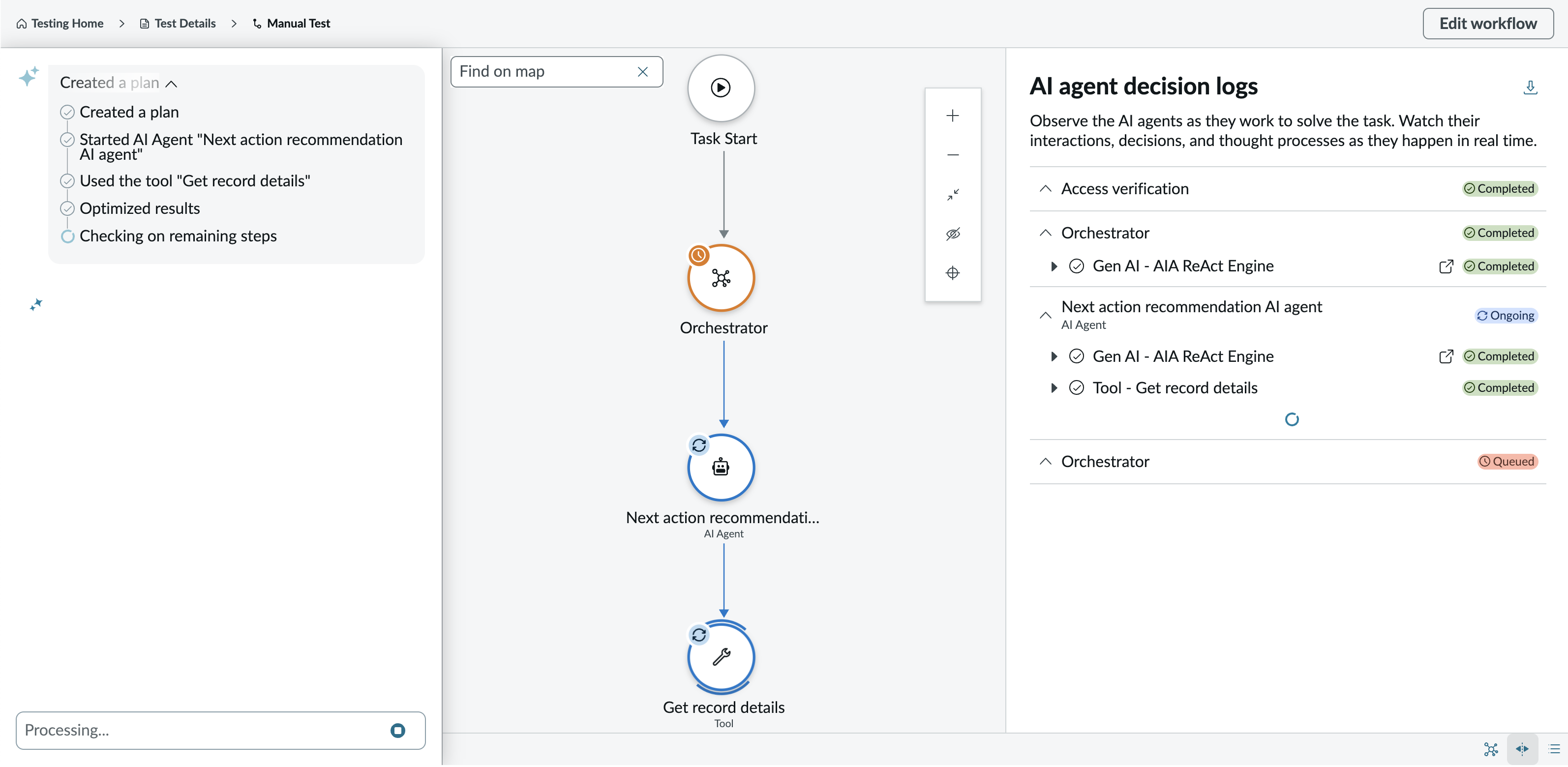 Output from a tested agentic workflow with the task given to it.