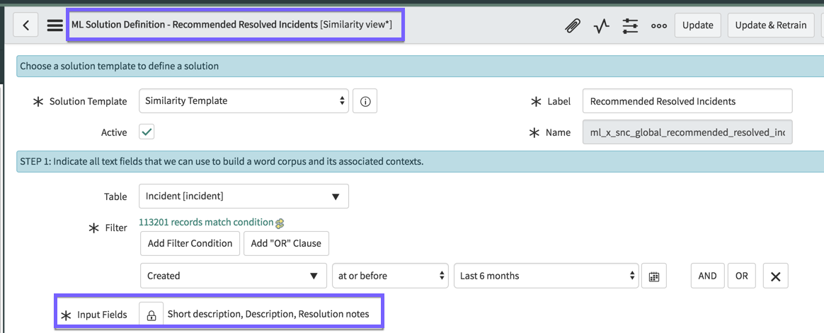 Show the user where to find the Input Field types.