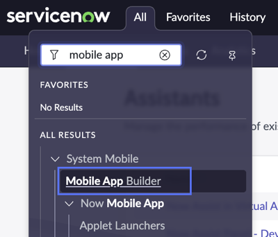 Mobile App Builder designer app.