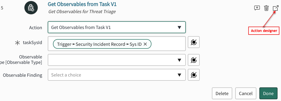Automated phishing playbook flow: step 5
