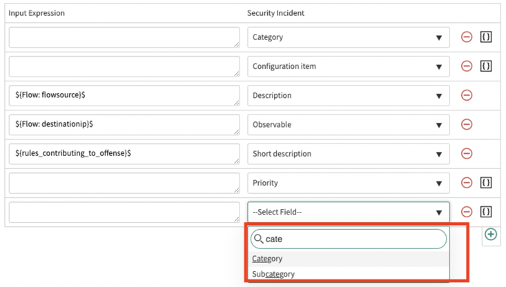 IBM QRadar: Create Profile: Mapping: SIR3