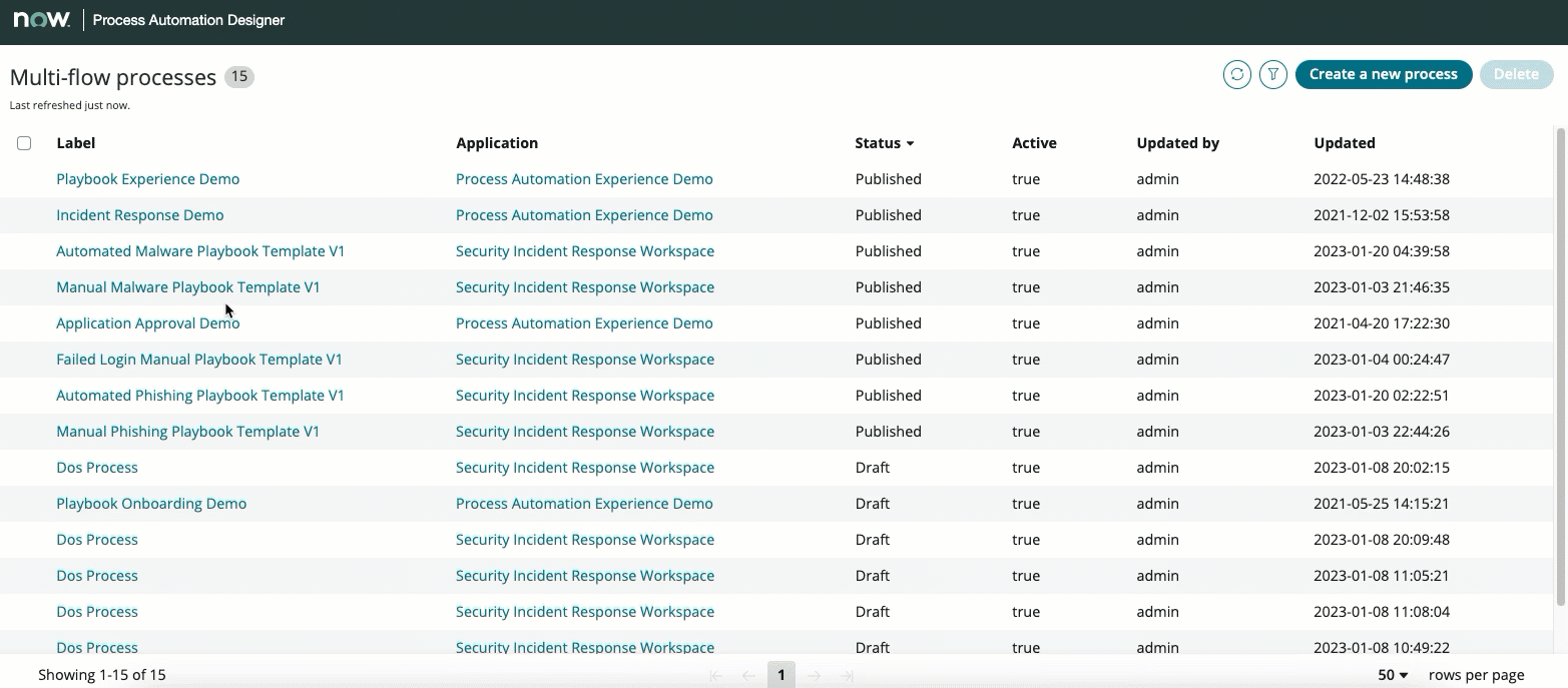 Manual Malware playbook overview