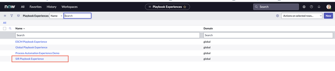The Security Incident Playbook experience