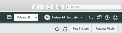 Scope field displayed with Vulnerability Response.