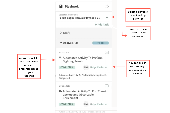 Playbook example