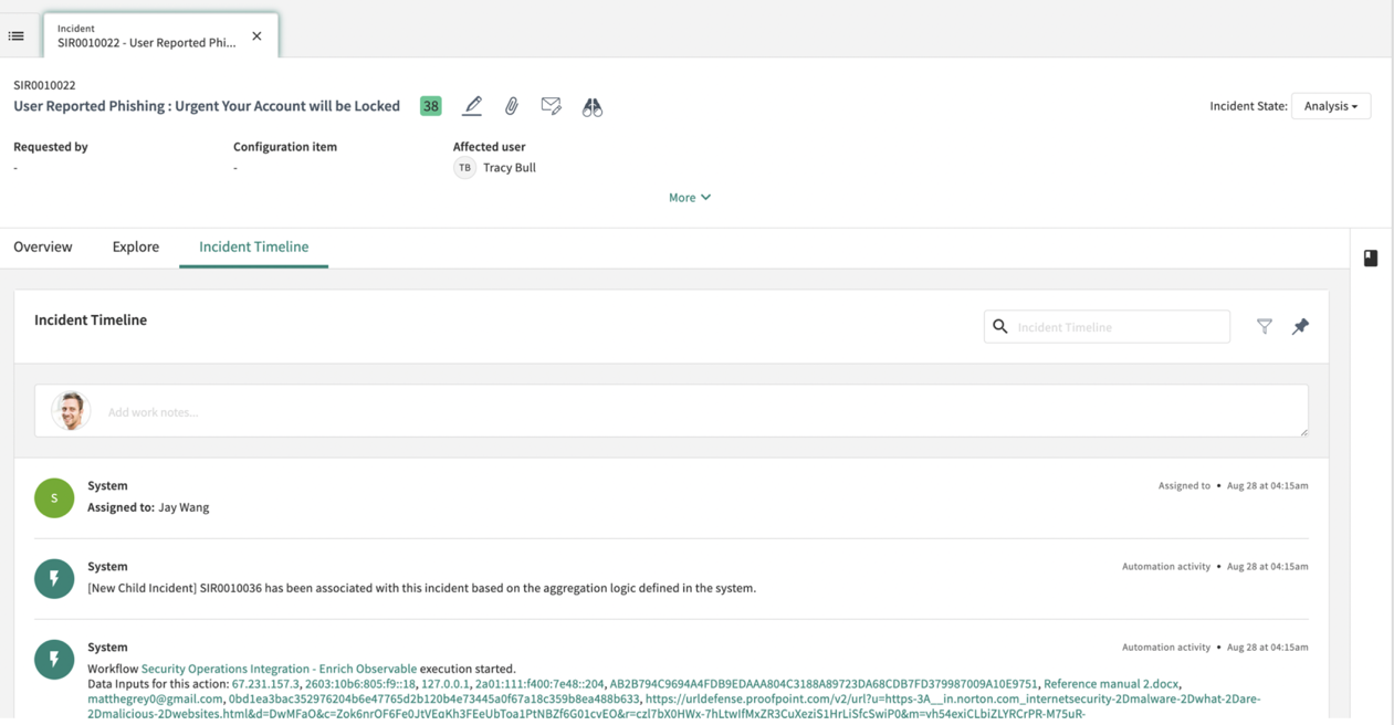 URP: New UI: worknotes