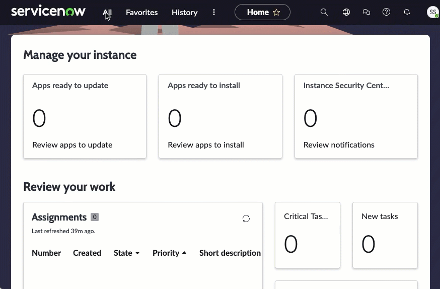 Animation illustrating the steps to configure a report redirect to a URL