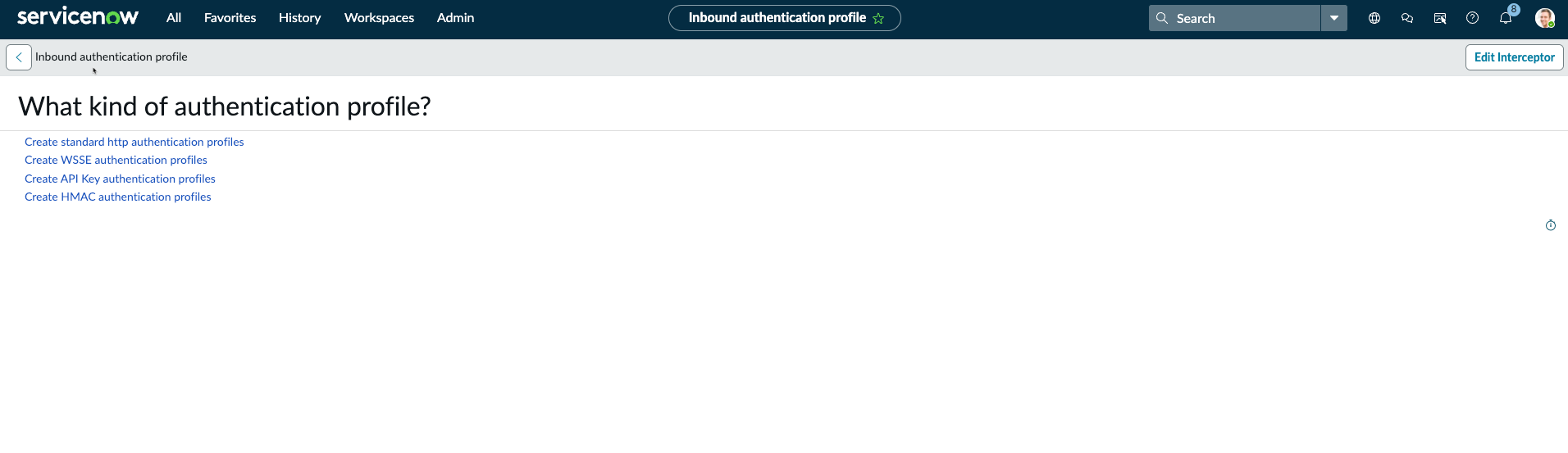 Profil d’authentification