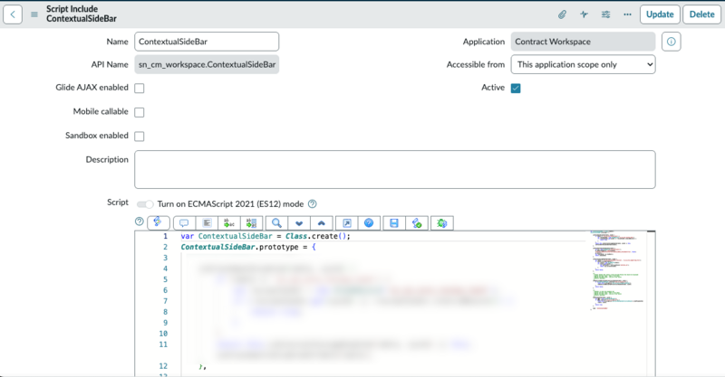 Script include form to add the wrapper method