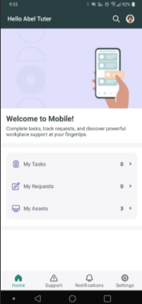 NowMobile application