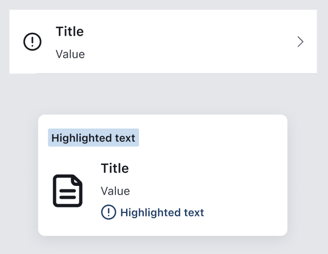 Screen example