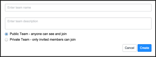 新しいチーム