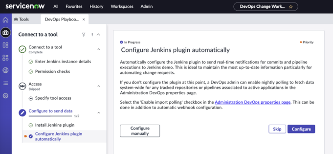 Configure webhooks automatically.