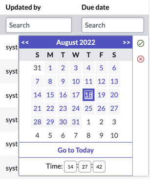 Date picker with calendar only