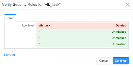 Löschen einer ACL