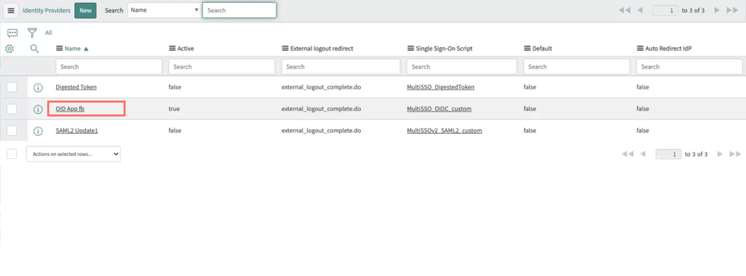 Facebook-basierter IdP